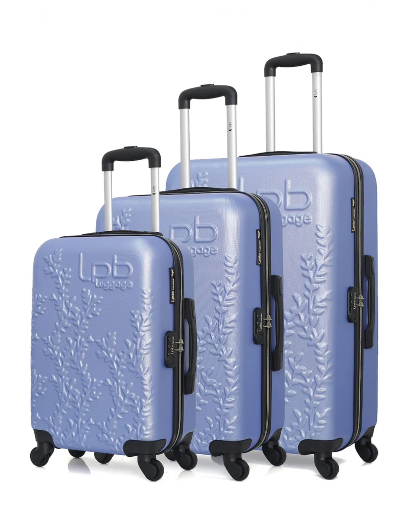 LPB LUGGAGE - 3er-Set: Hartschalenkoffer NAÏS