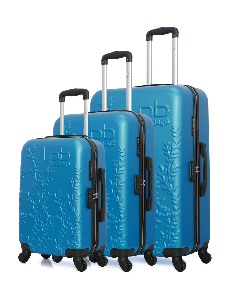 LPB LUGGAGE - 3er-Set: Hartschalenkoffer NAÏS