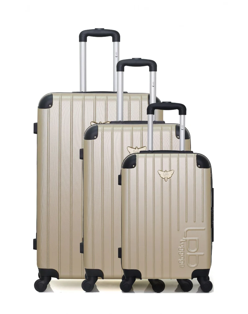 LPB LUGGAGE - 3er-Set: Hartschalenkoffer MARIANNE