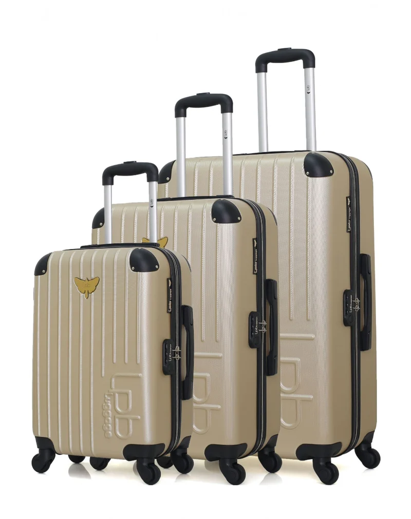 LPB LUGGAGE - 3er-Set: Hartschalenkoffer MARIANNE