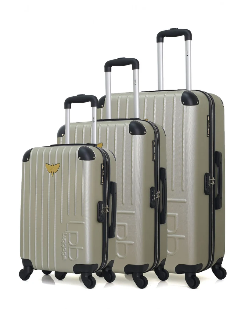 LPB LUGGAGE - 3er-Set: Hartschalenkoffer MARIANNE