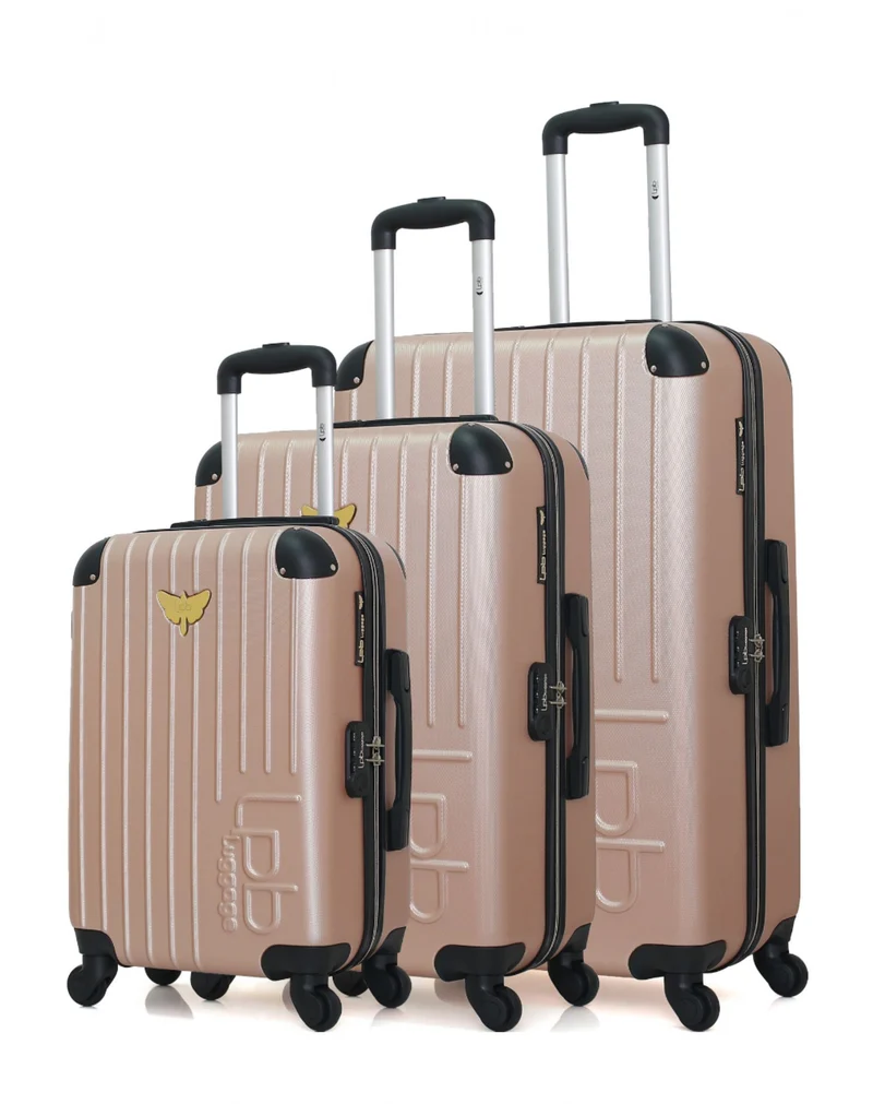 LPB LUGGAGE - 3er-Set: Hartschalenkoffer MARIANNE