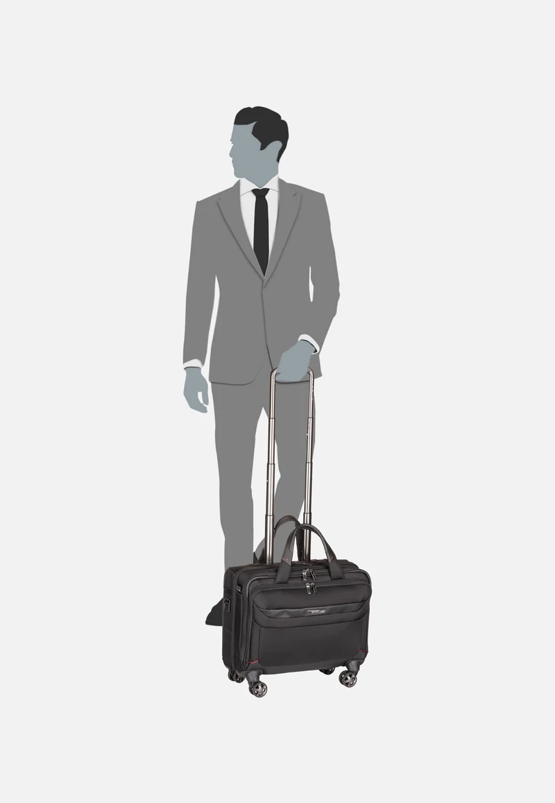 Pro-DLX 6 Spinner Tote 15.6'' Black - Pilotenkoffer