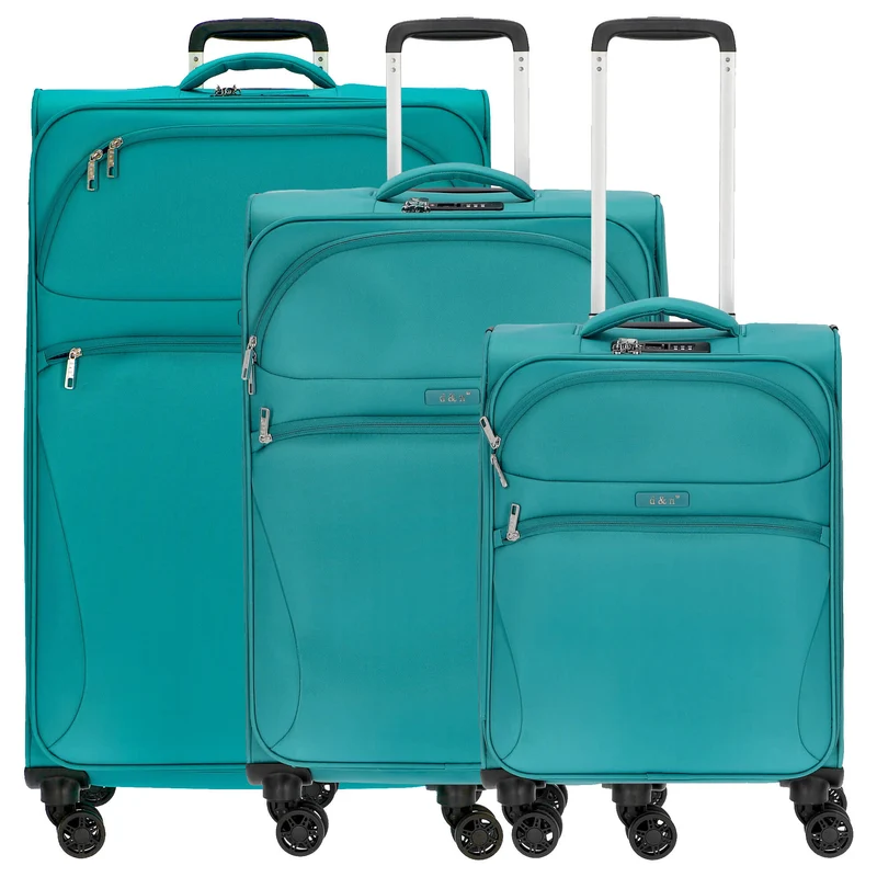 D&N Travel Line 9104 - Trolley-Set, 3tlg. (grün)
