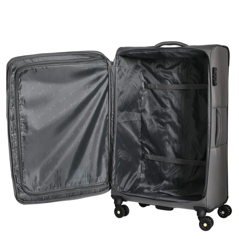 D&N Travel Line 9704 - Trolley-Set, 3tlg. (grey)