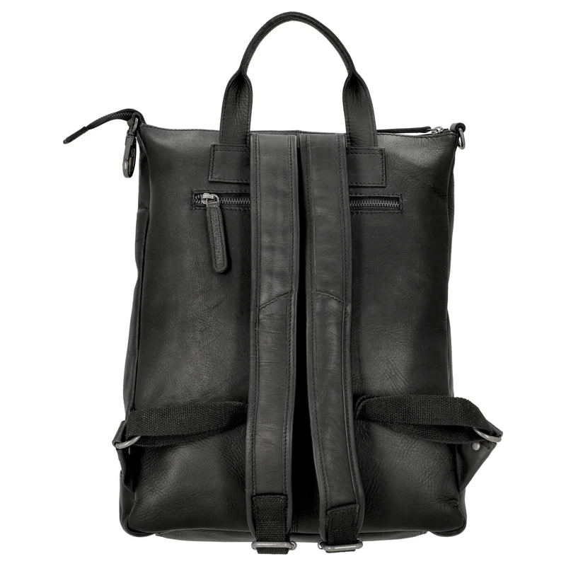The Chesterfield Brand Manchester - Rucksack Leder 40 cm (black)
