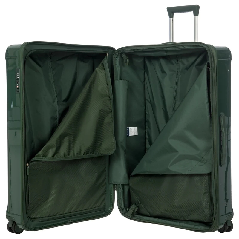 Brics Positano - 4-Rollen-Trolley XL 82 cm erw. (emerald green)