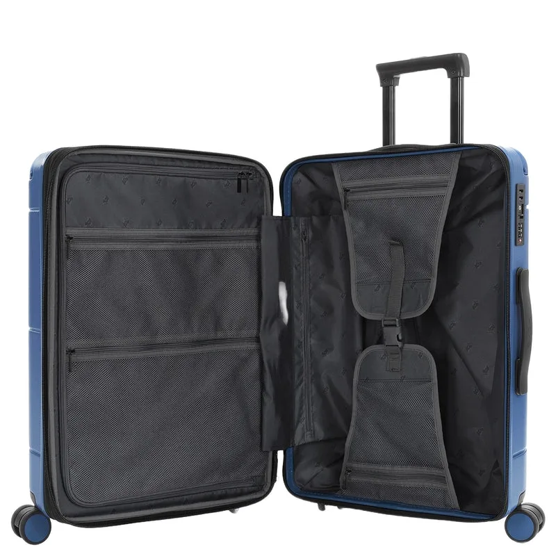 Heys Zen - 4-Rollen-Trolley M 66 cm erw. (royal blue)