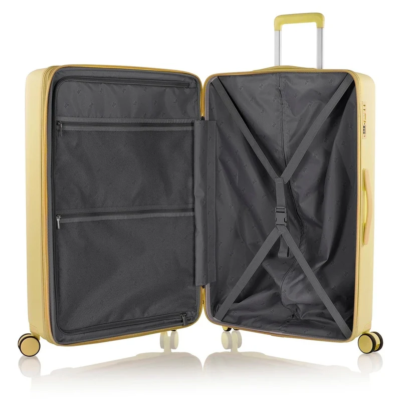 Heys Pastel - 4-Rollen-Trolley Set 3tlg. erw. (gelb)
