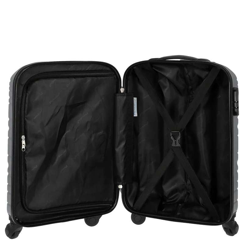 Paradise by CHECK.IN Santiago - 4-Rollen-Kabinentrolley 55 cm (silber)
