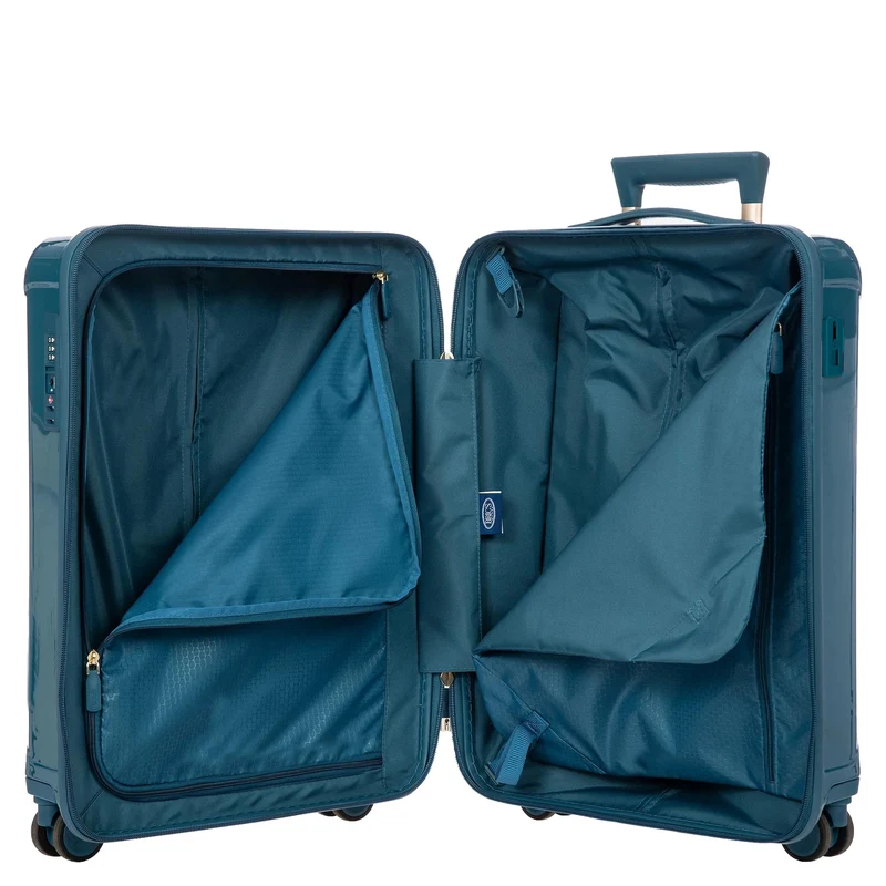 Brics Positano - 4-Rollen Kabinentrolley 55 cm USB (oktan)