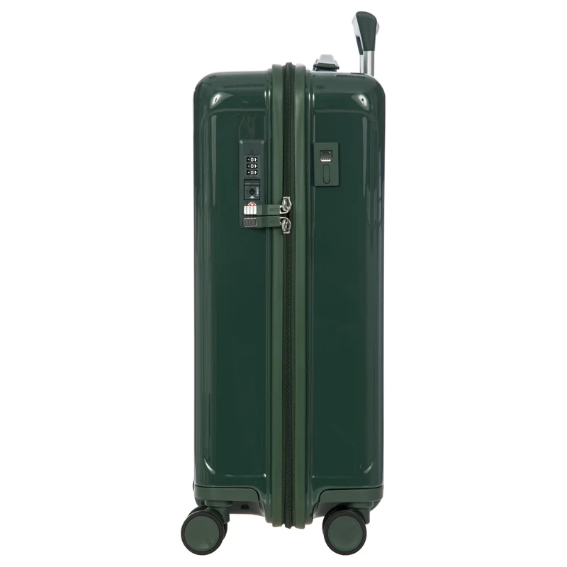 Brics Positano - 4-Rollen Kabinentrolley 55 cm USB (emerald green)