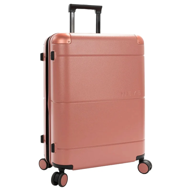 Heys Zen - 4-Rollen-Trolley M 66 cm erw. (coral)