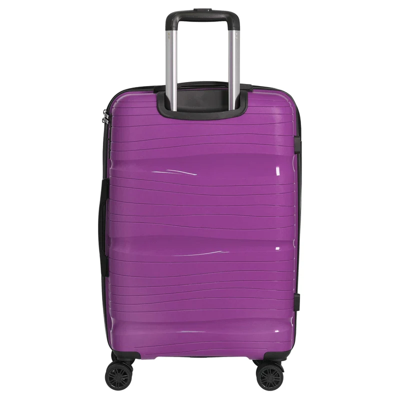 D&N Travel Line 4300 - 4-Rollen-Trolley M 66 cm (purple)