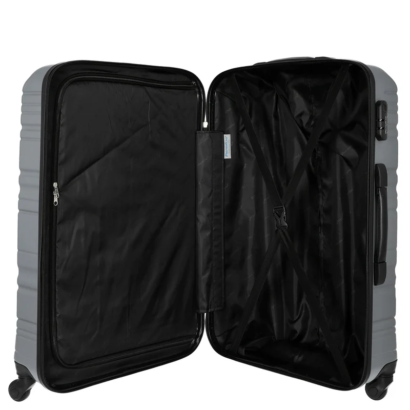 Paradise by CHECK.IN Santiago - 4-Rollen-Trolley 76 cm (silber)