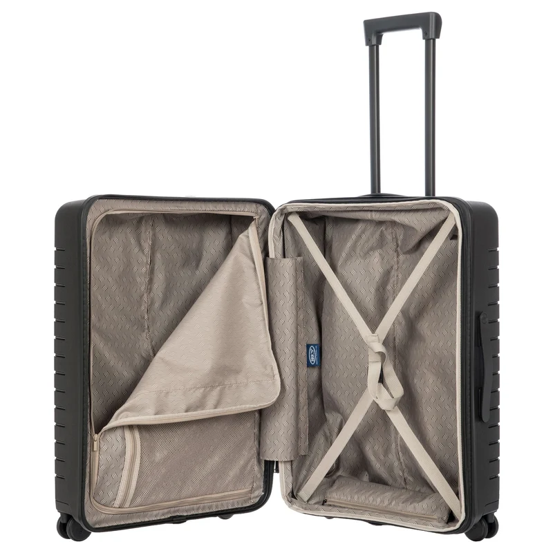 Brics BY Ulisse - 4-Rollen-Trolley 71 cm erw. (black)