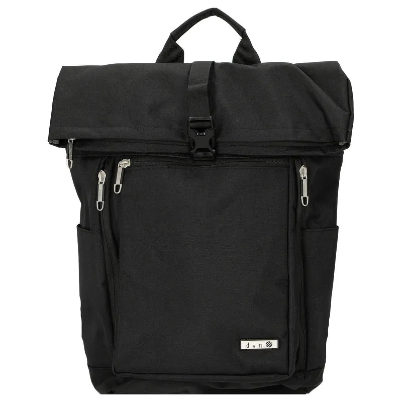 D&N Bags & More - Kurierrucksack 15" (schwarz)