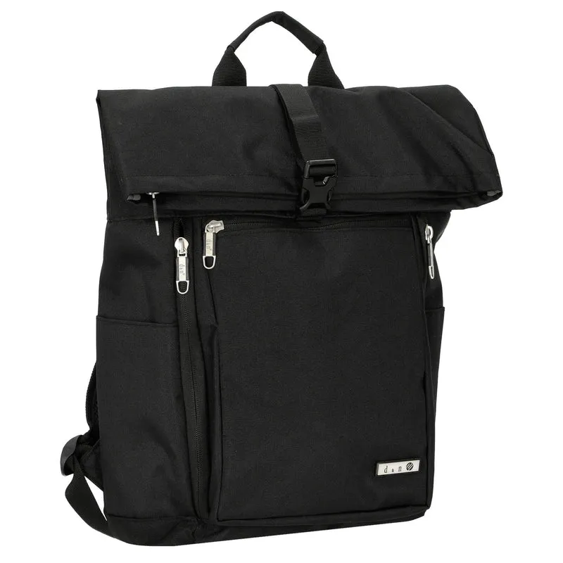 D&N Bags & More - Kurierrucksack 15" (schwarz)