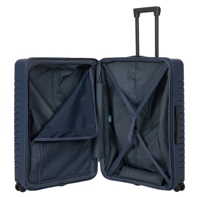 Brics BY Ulisse - 4-Rollen-Trolley L 79 cm erw. (blue)