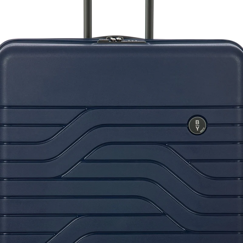 Brics BY Ulisse - 4-Rollen-Trolley L 79 cm erw. (blue)