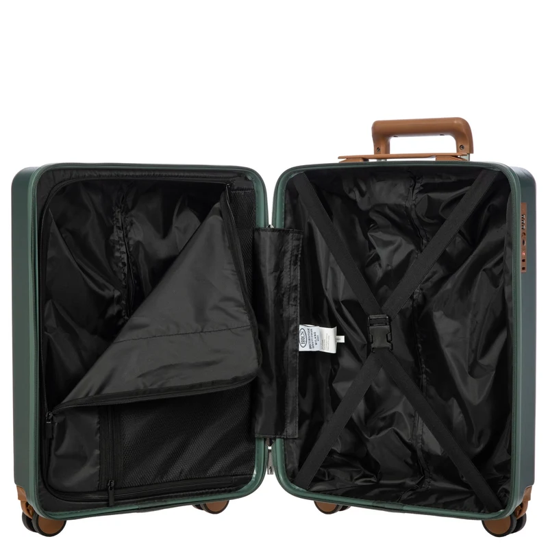 Brics Ferrara - 4-Rollen-Kabinentrolley 55 cm (green)