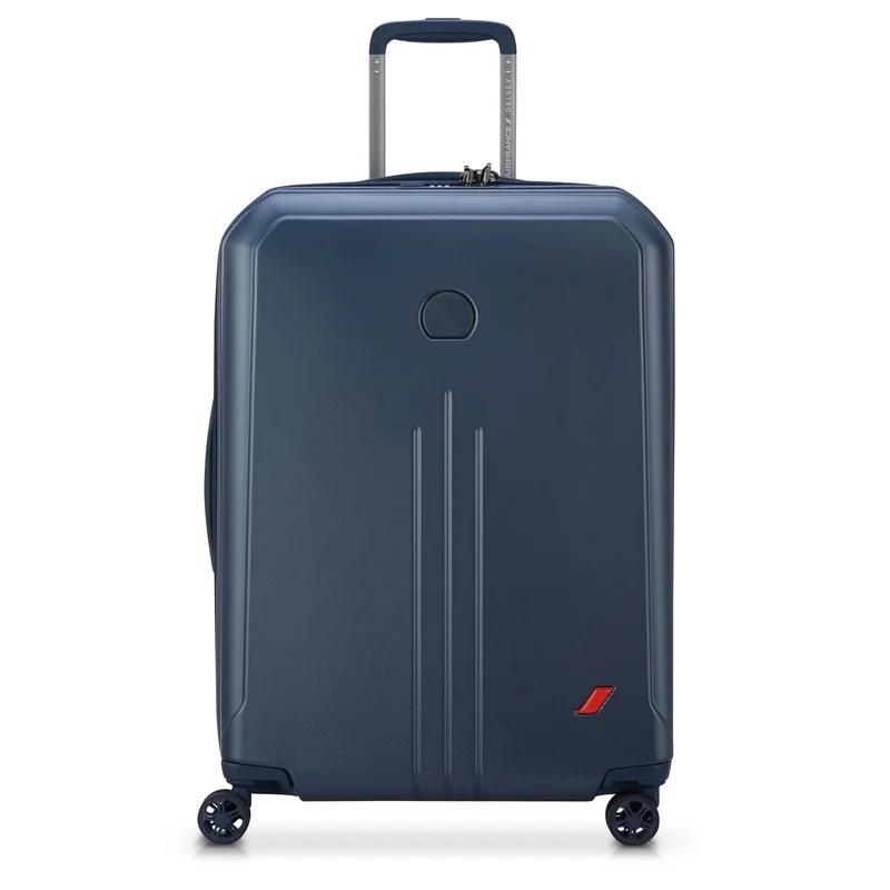 Delsey Paris Allure - 4-Rollen-Trolley M 65 cm (marineblau)