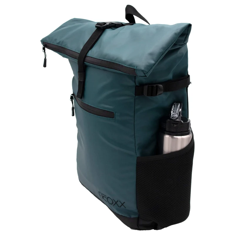 Neoxx VIBE Roll Top - Rucksack 15" 45 cm USB (nite)