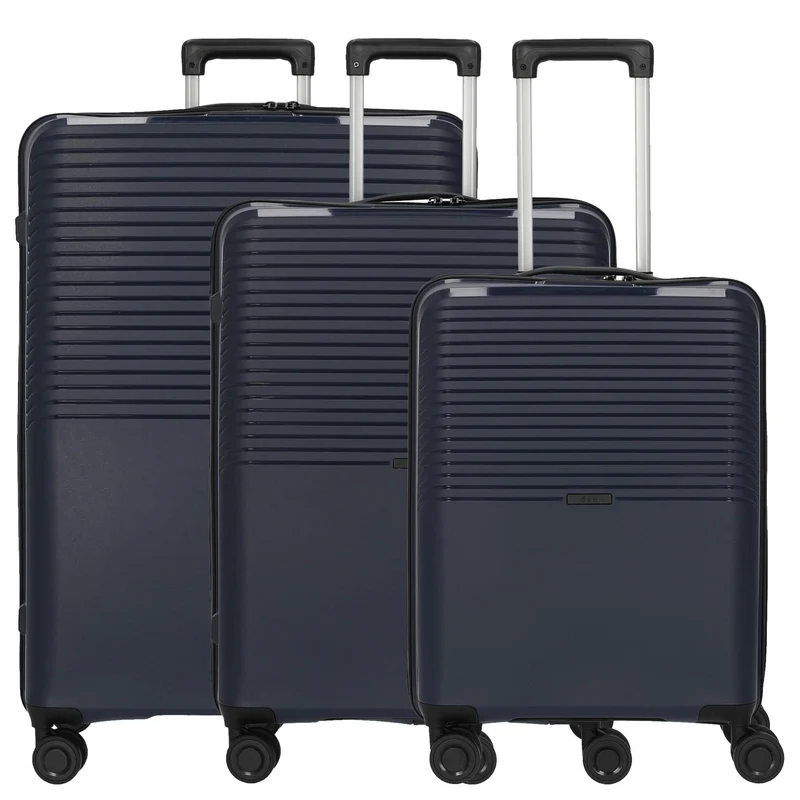 D&N Travel Line 4000 - Trolley-Set, 3tlg. (navy)