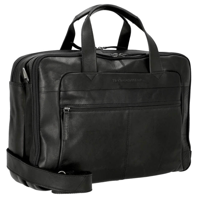 The Chesterfield Brand Ryan - Aktentasche 17" L Leder 42 cm (black)