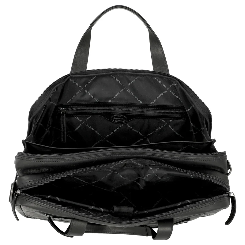 The Chesterfield Brand Ryan - Aktentasche 17" L Leder 42 cm (black)
