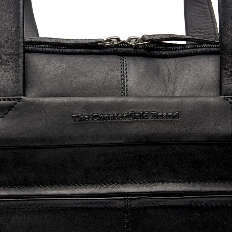 The Chesterfield Brand Ryan - Aktentasche 17" L Leder 42 cm (black)