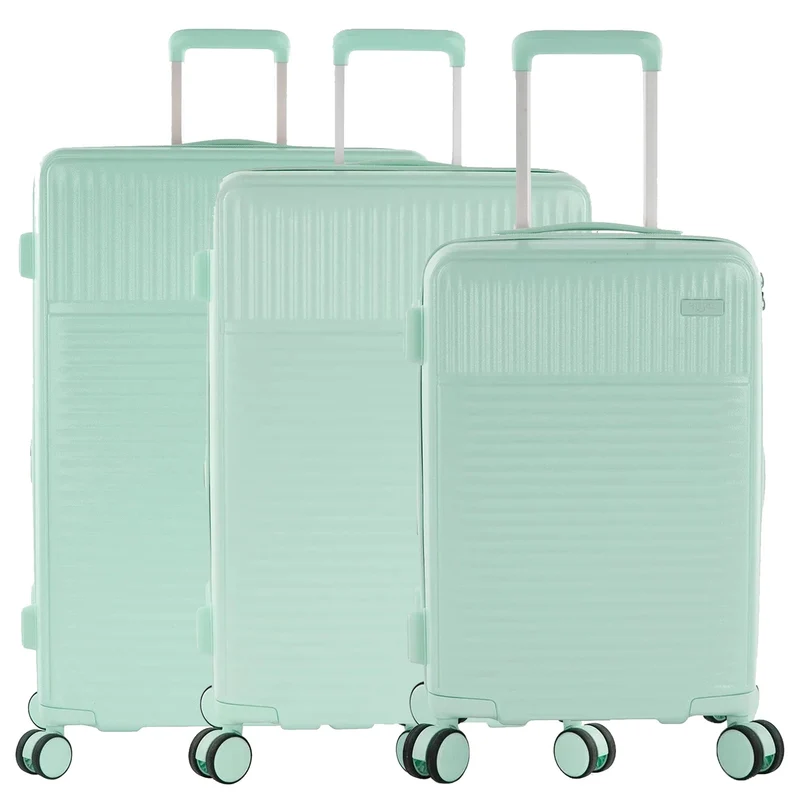 Heys Pastel - 4-Rollen-Trolley Set 3tlg. erw. (mint)