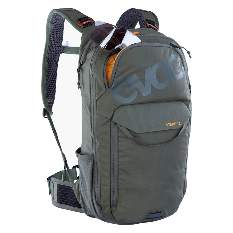 Evoc Stage 12L - Fahrradrucksack 44 cm (dark olive)