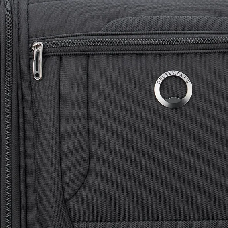 Delsey Paris Helium Dlx 2.0 (Raynair) - 2-Rollen-Businesstrolley 39 cm (schwarz)