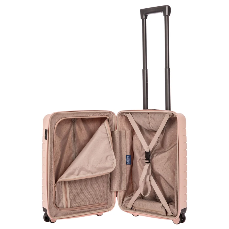 Brics BY Ulisse - 4-Rollen-Kabinentrolley 55 cm (pearl pink)