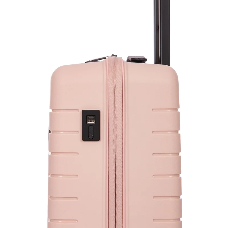 Brics BY Ulisse - 4-Rollen-Kabinentrolley 55 cm (pearl pink)