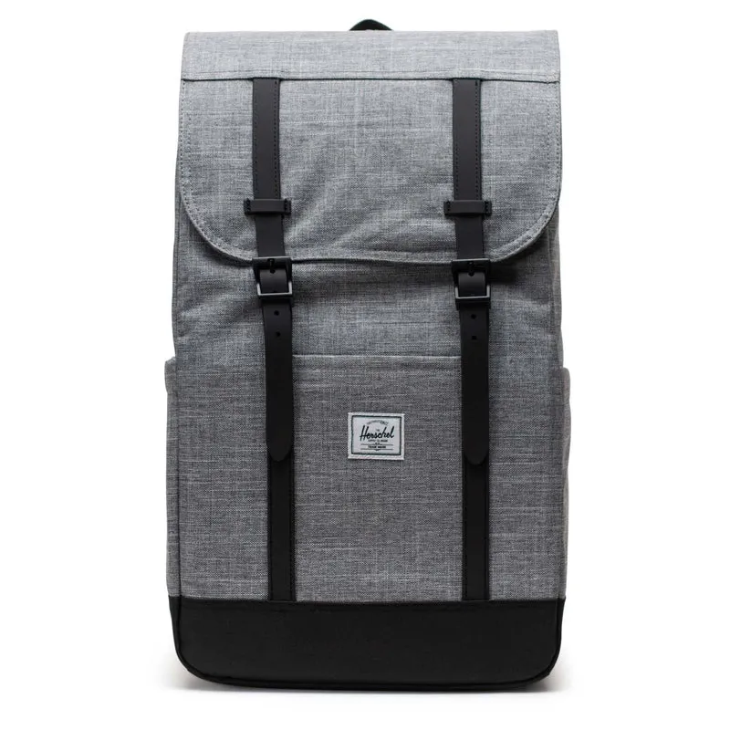 Herschel Retreat - Rucksack 15" 46 cm (raven crosshatch)