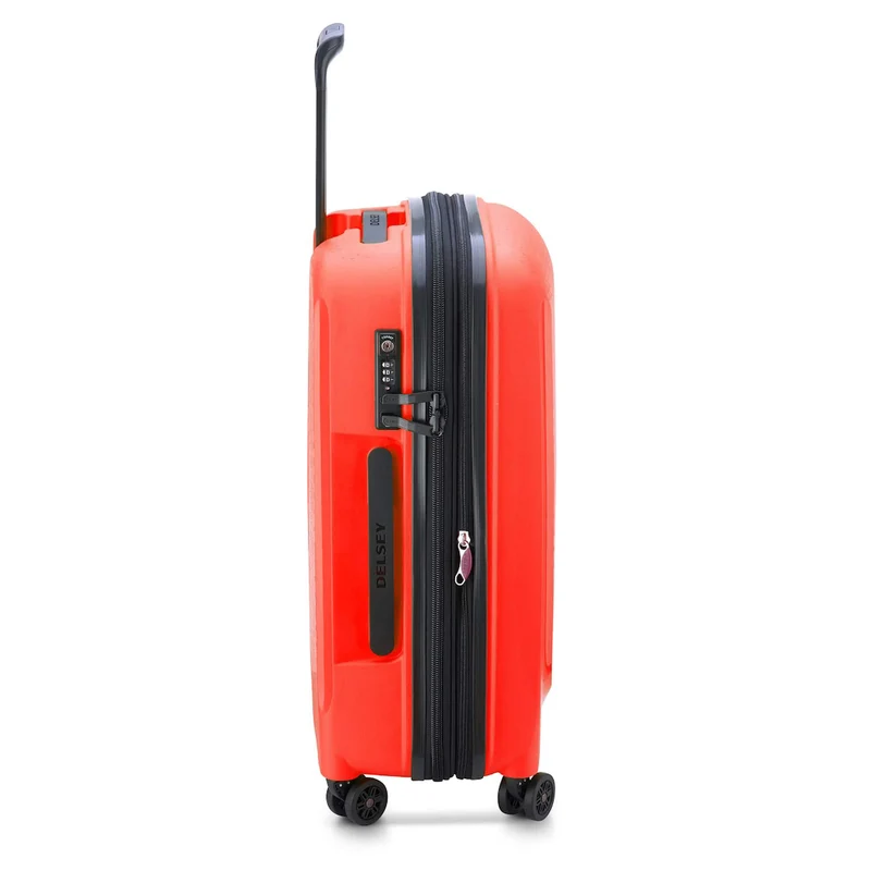 Delsey Paris Belmont Plus Slim Line - 4-Rollen-Kabinentrolley 55 cm (rot)