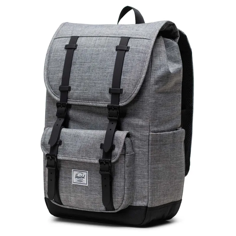 Herschel Little America Mid-Volume - Rucksack 13" 40.5 cm (raven crosshatch)