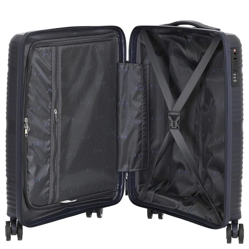 D&N Travel Line 4200 - 4-Rollen-Kabinentrolley S 55 cm (darkblue)