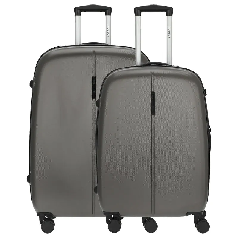 Gabol Paradise XP - 4-Rollen-Trolley Set 2tlg. (M+L) (gris)
