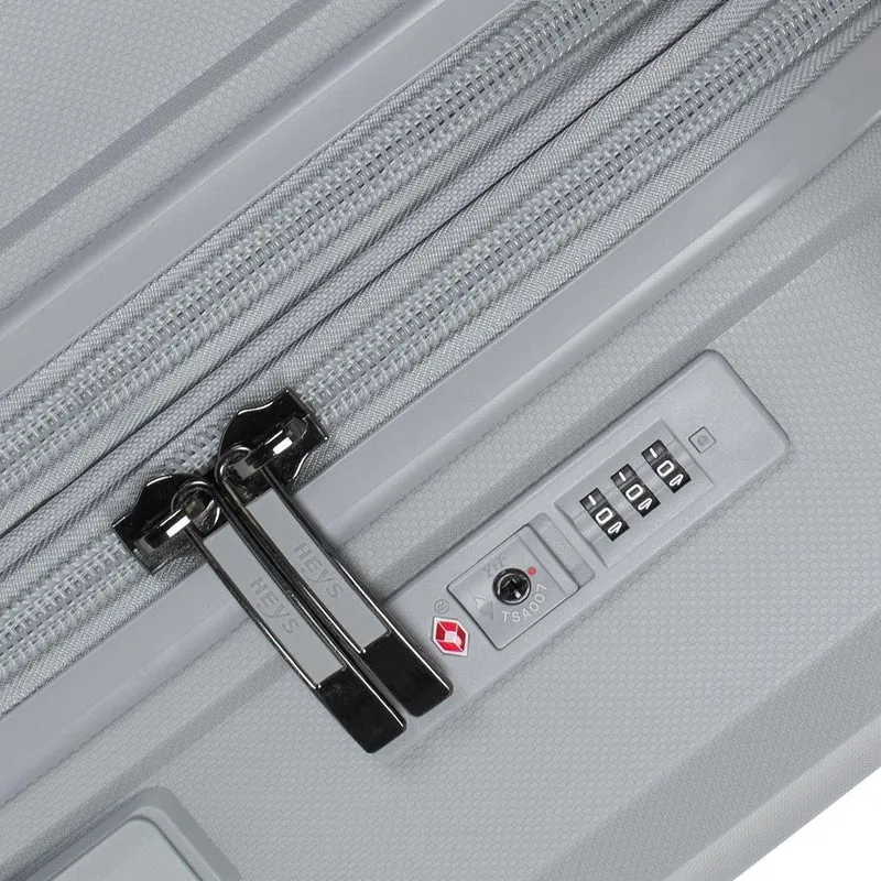 Heys AirLite - 4-Rollen-Kabinentrolley S 53 cm erw. (grau)
