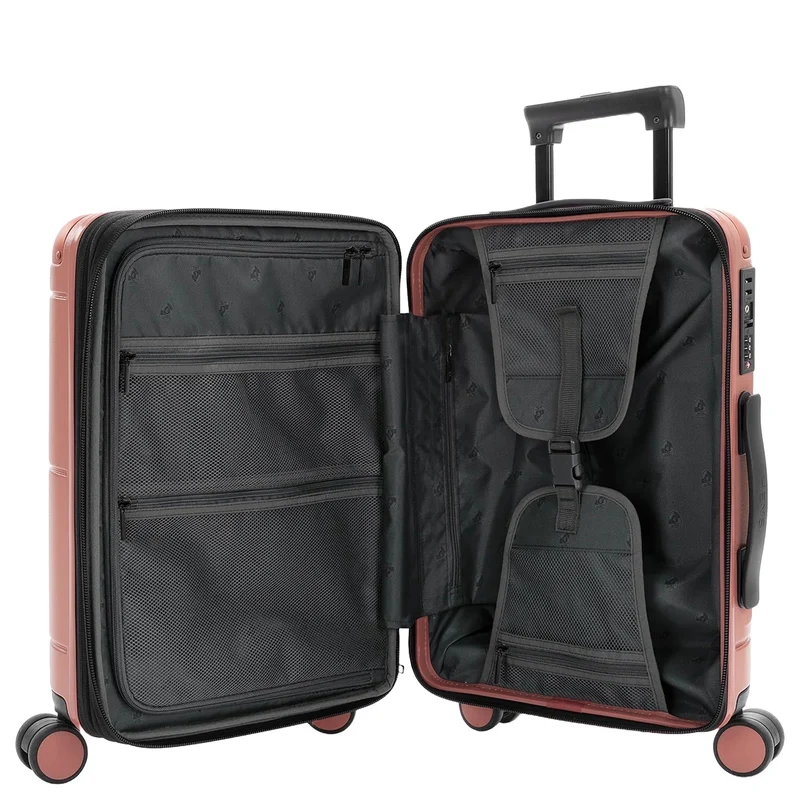 Heys Zen - 4-Rollen-Kabinentrolley S 54.5 cm erw. (coral)