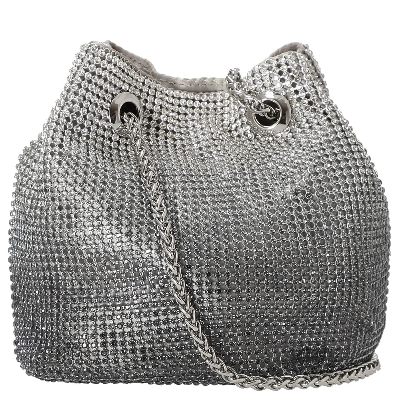 Guess Zalina - Beuteltasche 15 cm (silver)
