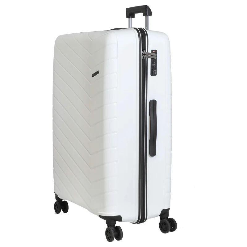 CHECK.IN Orlando - 4-Rollen-Trolley 76 cm (weiß)