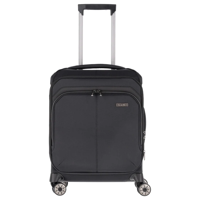 Travelite Priima - 4-Rollen-Kabinentrolley S 55 cm erw. (black)