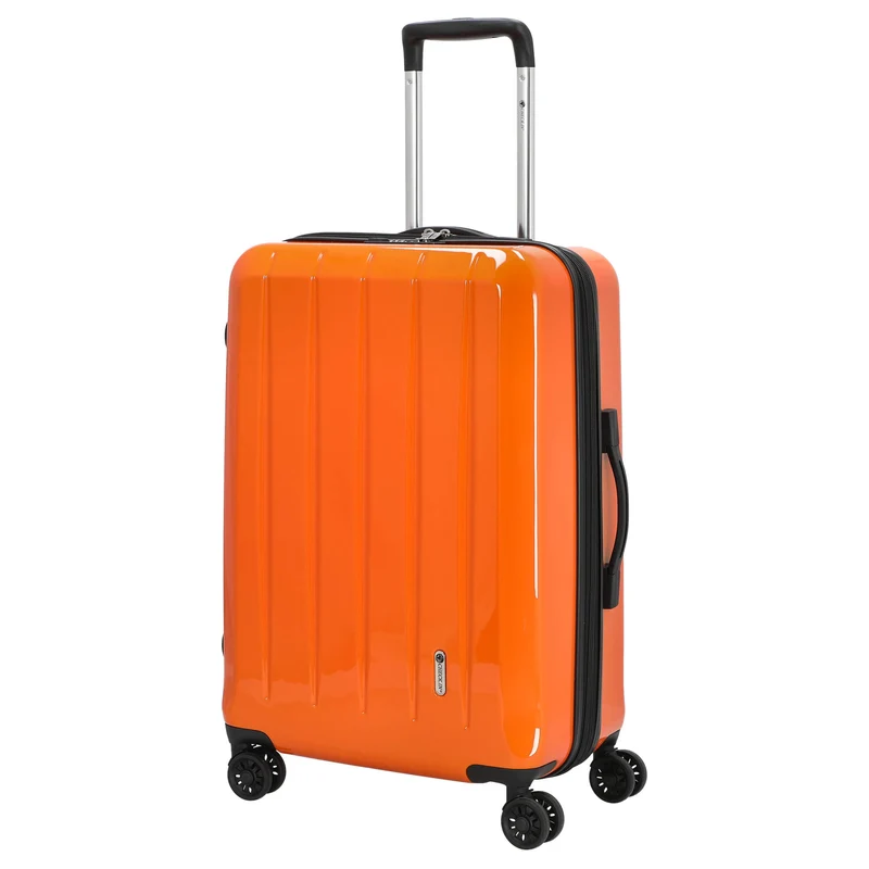 CHECK.IN London 2.0 - 4-Rollen-Trolley 67 cm (orange)