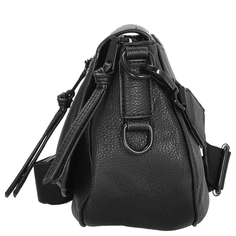 FREDsBRUDER Deep Dark - Schultertasche 29 cm (black/black)