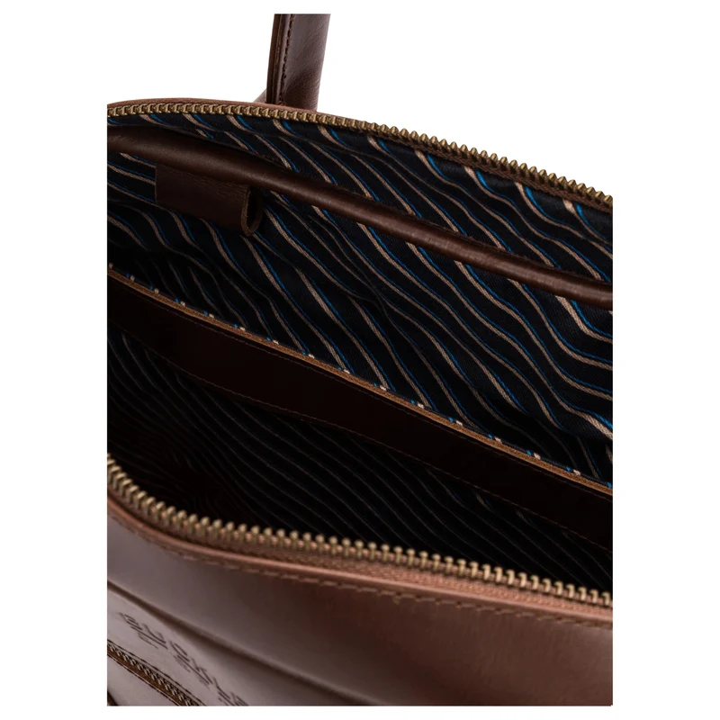 Buckle & Seam Everett - Aktentasche 16" 38 cm (brown)