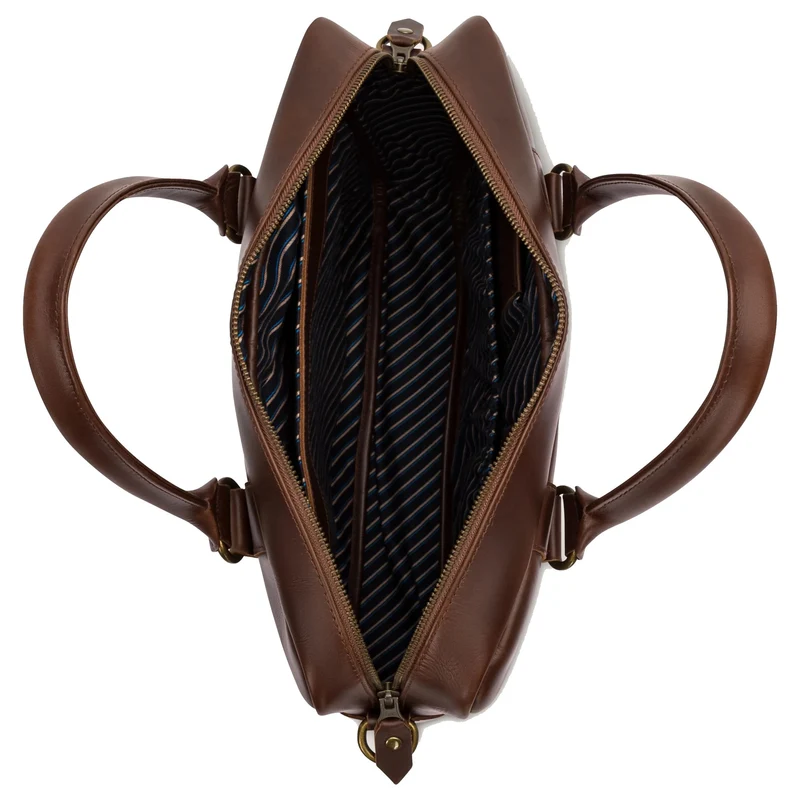 Buckle & Seam Everett - Aktentasche 16" 38 cm (brown)